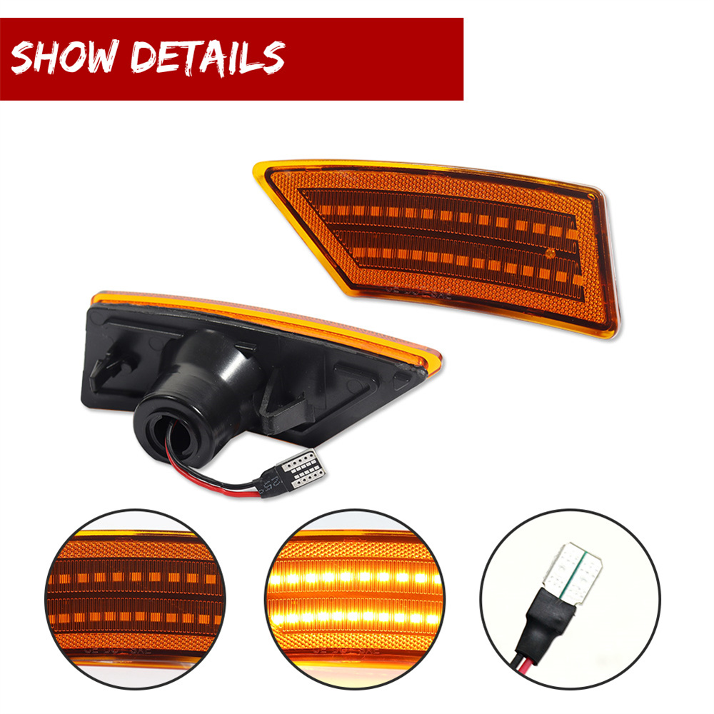 2PCS Car LED Front Side Marker - Signal Flare Kit incelemesi ve fiyatı