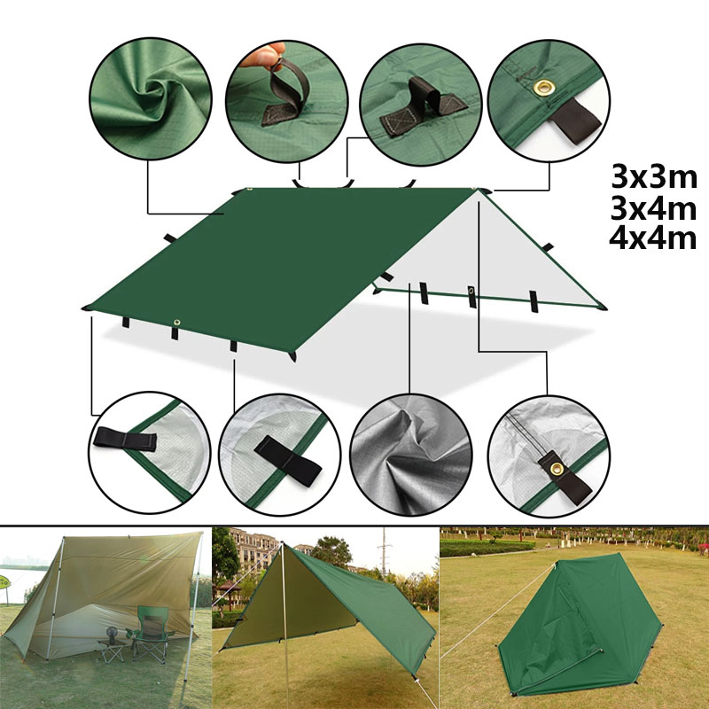 4x4m 4x3m 3x3m 19 Hang Points  - Emergency Mylar Tent incelemesi ve fiyatı