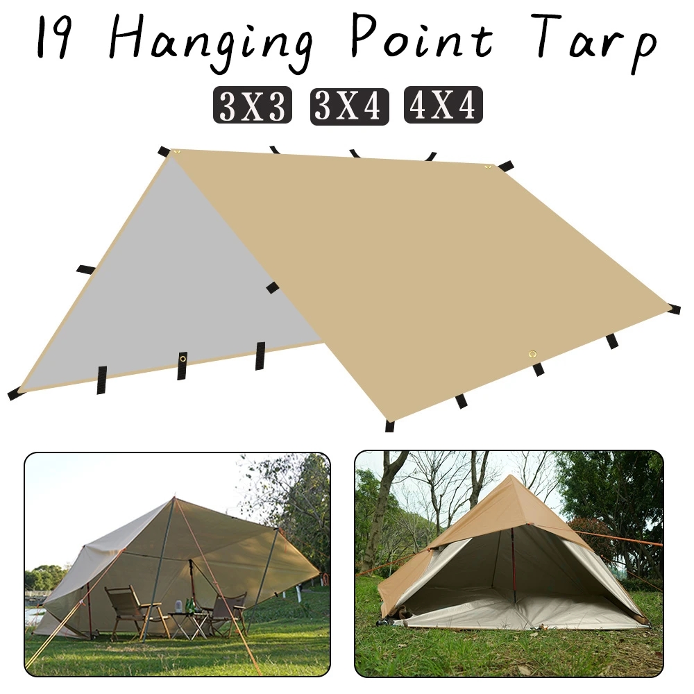 4x4m 4x3m 3x3m 19 Hang Points  - Emergency Mylar Tent incelemesi ve fiyatı