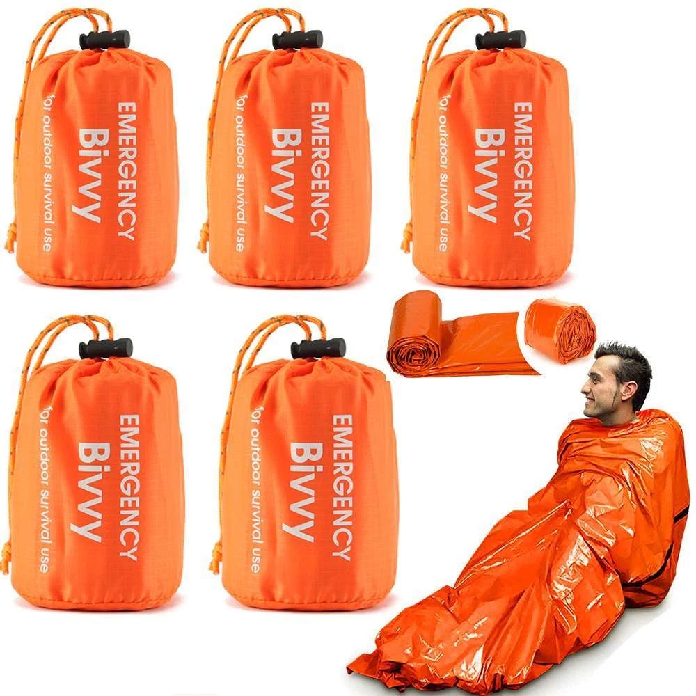 1-5Pack Emergency Sleeping Bag - Bivy Bag Emergency incelemesi ve fiyatı