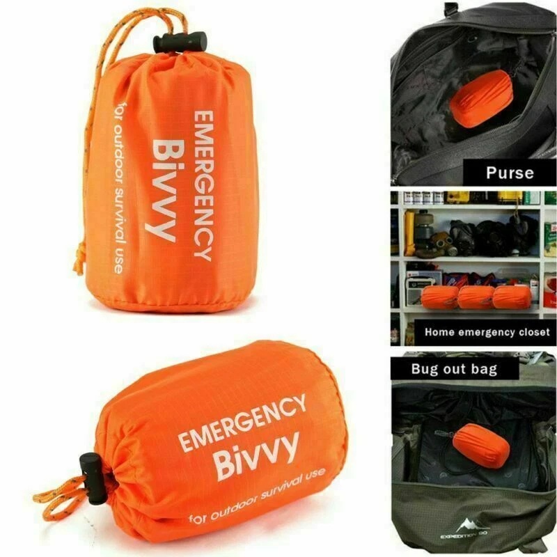 1-5Pack Emergency Sleeping Bag - Bivy Bag Emergency incelemesi ve fiyatı