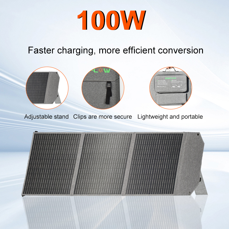 100W Foldable Solar Panel SP10 - Solar Emergency Charger incelemesi ve fiyatı