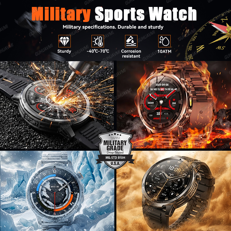 2026 New outdoor Smart watch M - Compass Lensatic incelemesi ve fiyatı