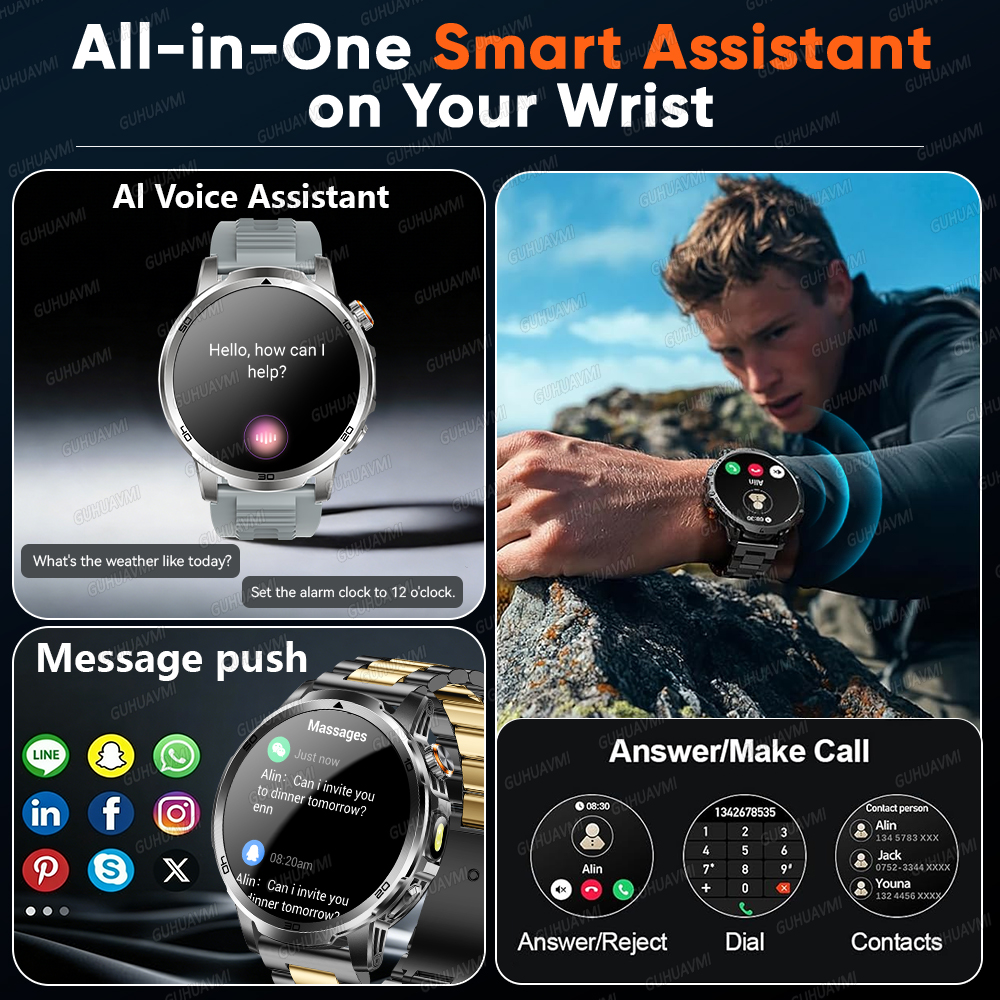 2026 New outdoor Smart watch M - Compass Lensatic incelemesi ve fiyatı