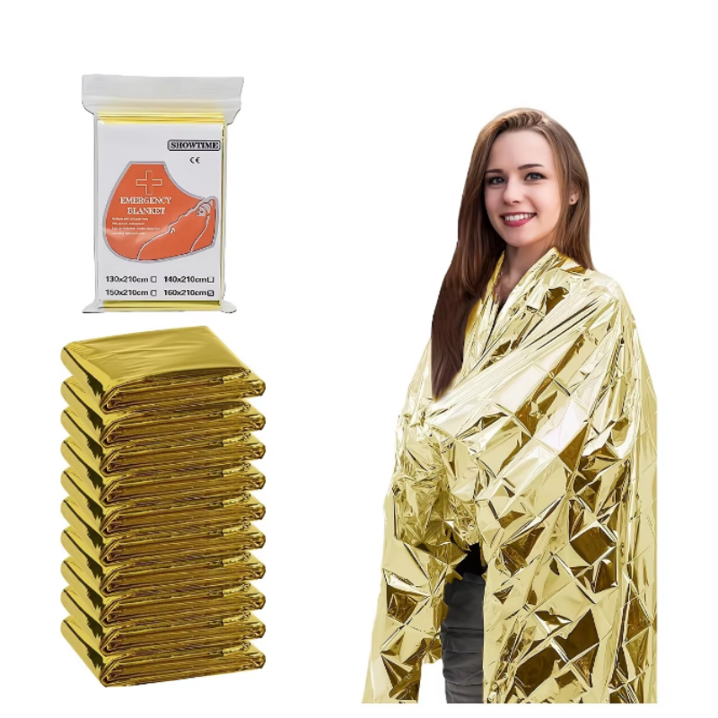 Portable Lightweight Aluminum  - Survival Blanket Reflective incelemesi ve fiyatı
