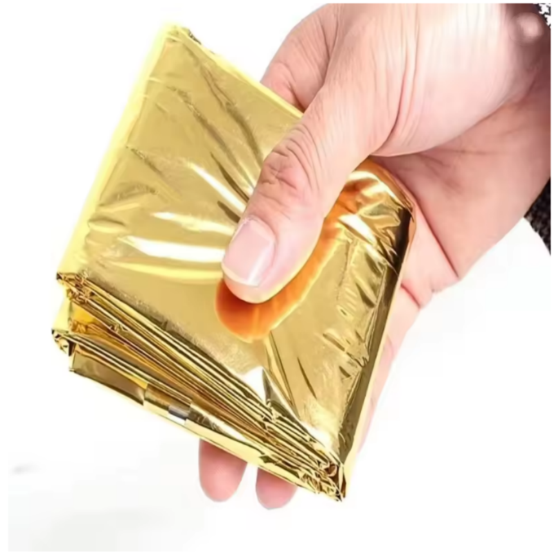 Portable Lightweight Aluminum  - Survival Blanket Reflective incelemesi ve fiyatı