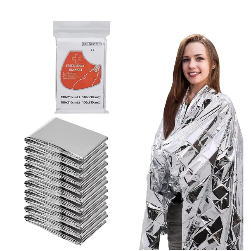 Portable Lightweight Aluminum  - Survival Blanket Reflective incelemesi ve fiyatı