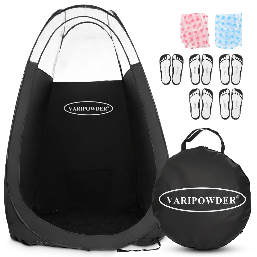 Black Spray Tanning Tent Porta - Emergency Mylar Tent incelemesi ve fiyatı