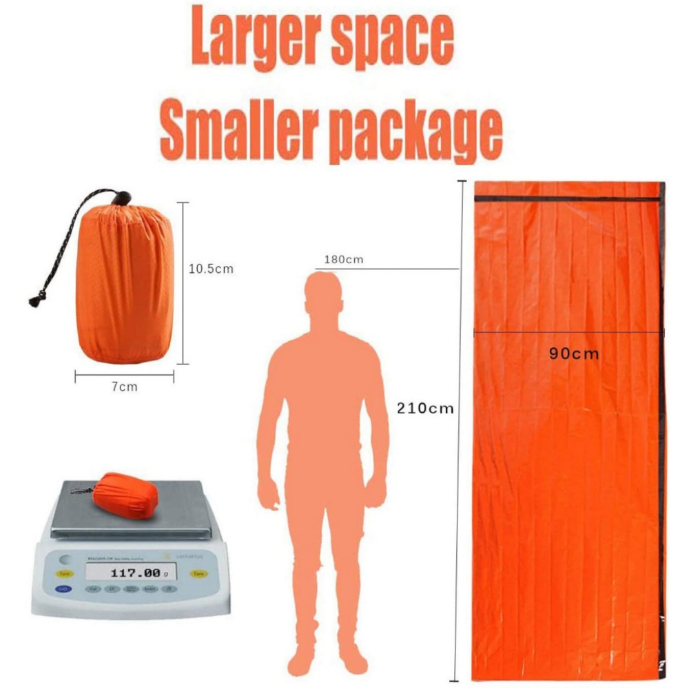 Waterproof Reusable Thermal My - Emergency Mylar Tent incelemesi ve fiyatı