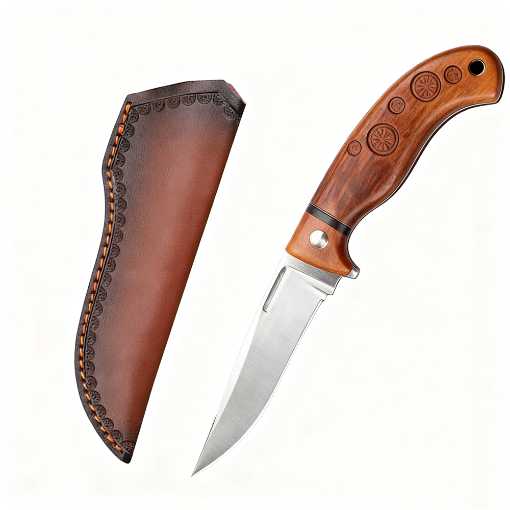 22cm Fixed Blade Knife Scabbar - Bushcraft Knife Fixed incelemesi ve fiyatı