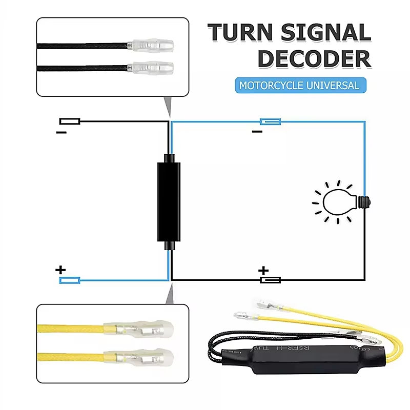 12V 21W Motorcycle Decoder Tur - Sos Light Strobe incelemesi ve fiyatı
