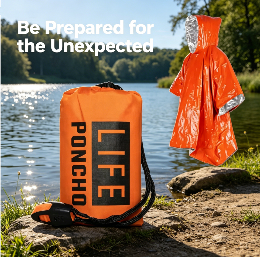 3-in-1 Thermal Emergency Rain  - Emergency Poncho Rain incelemesi ve fiyatı