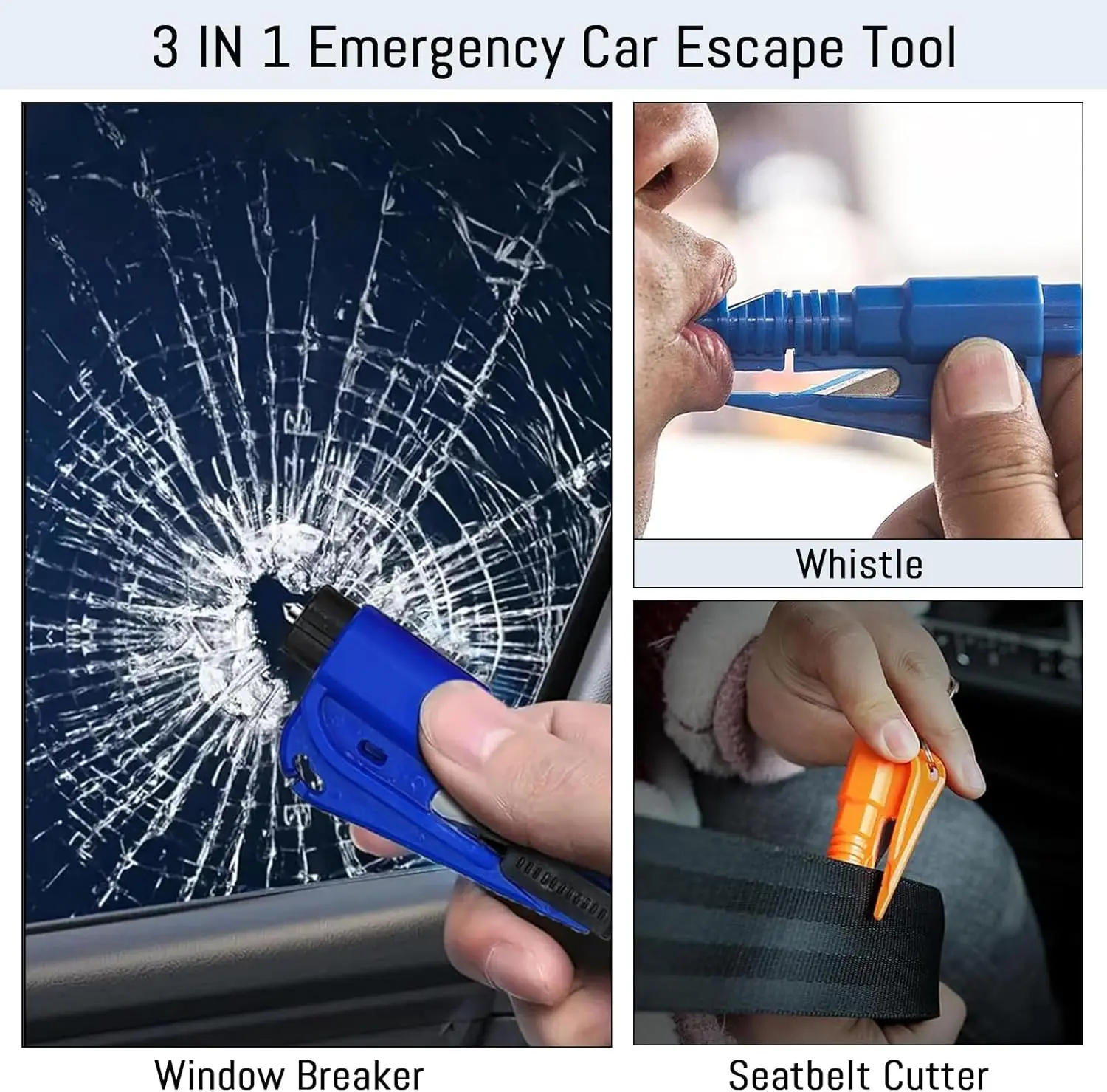 Safety Hammer Car Escape Tool  - Rescue Rope Throw incelemesi ve fiyatı