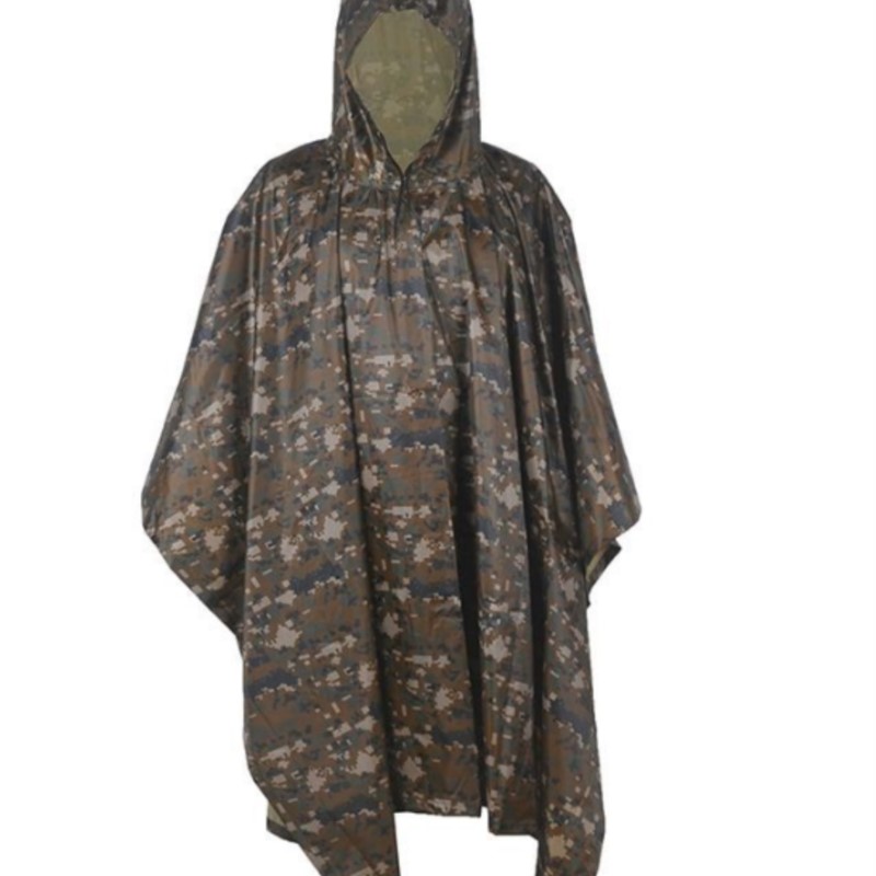 PVC/PU Camouflage Tactical Rai - Emergency Poncho Rain incelemesi ve fiyatı