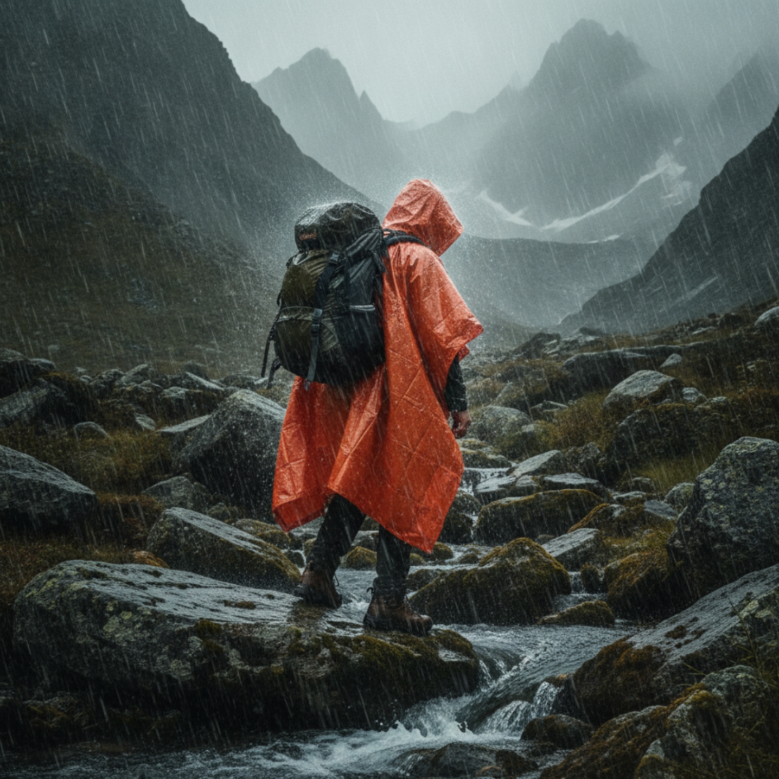 Hooded Rain Poncho Compact Eme - Emergency Poncho Rain incelemesi ve fiyatı
