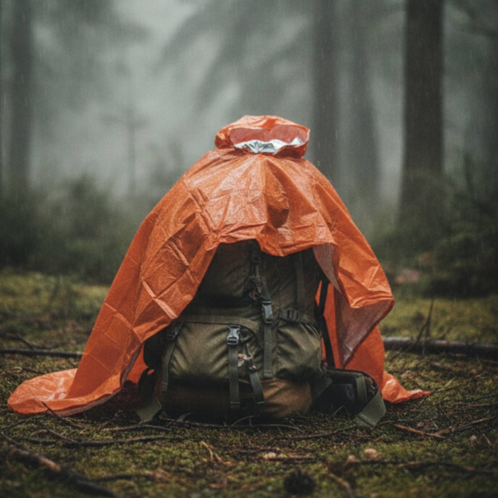 Hooded Rain Poncho Compact Eme - Emergency Poncho Rain incelemesi ve fiyatı