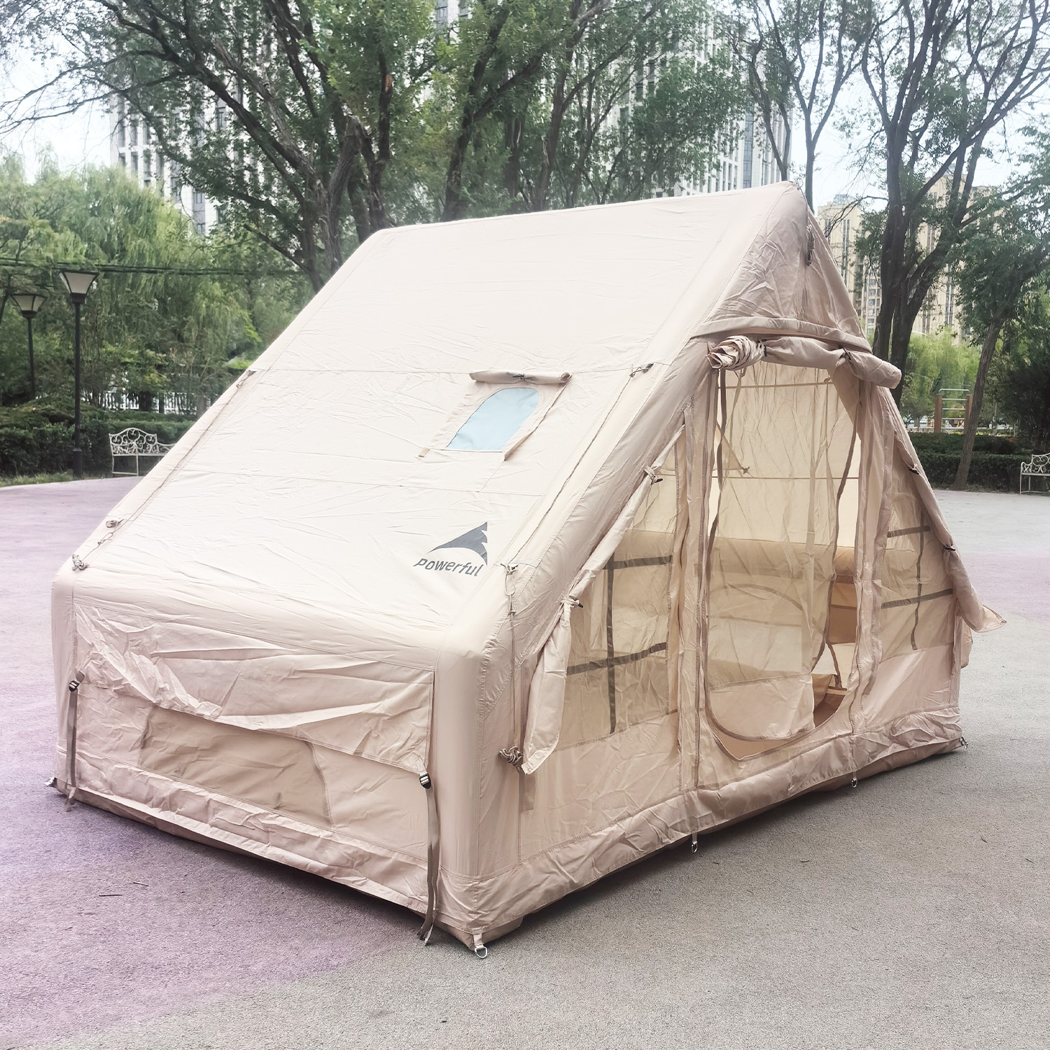 Inflatable Glamping Tent 12㎡ ( - Emergency Mylar Tent incelemesi ve fiyatı