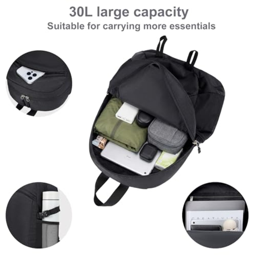 Lightweight Hiking Backpack 30 - Water Bag Collapsible incelemesi ve fiyatı