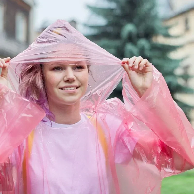 Colorful Mini Portable Raincoa - Emergency Poncho Rain incelemesi ve fiyatı