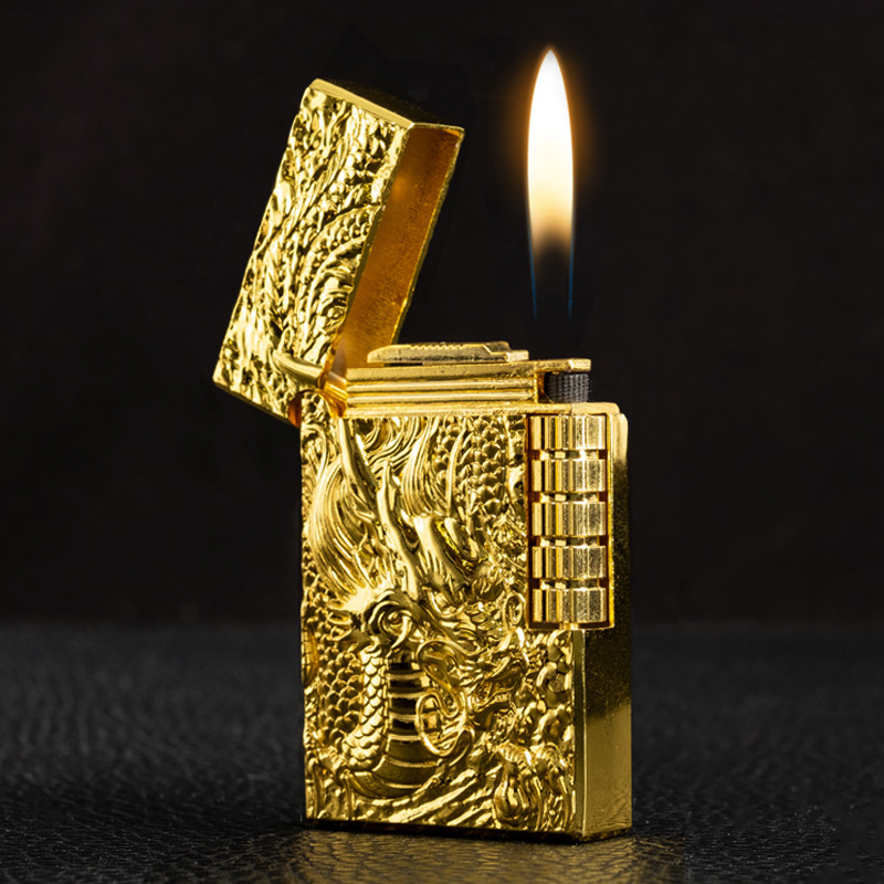 Dragon Gas Lighter Grinding Je - Fire Starting Kit incelemesi ve fiyatı