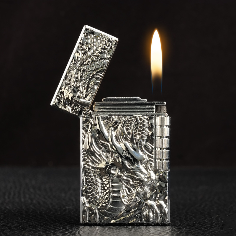Dragon Gas Lighter Grinding Je - Fire Starting Kit incelemesi ve fiyatı