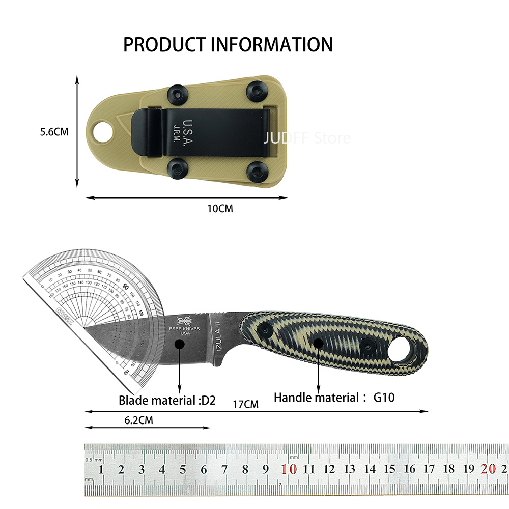 ESEE IZULA/ PACAYA Outdoor Fix - Bushcraft Knife Fixed incelemesi ve fiyatı
