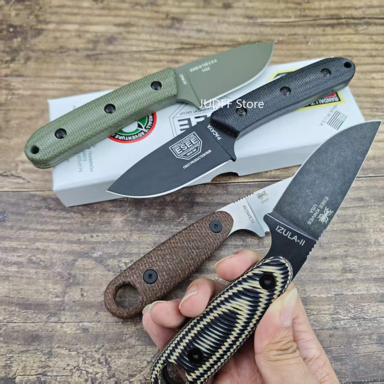 ESEE IZULA/ PACAYA Outdoor Fix - Bushcraft Knife Fixed incelemesi ve fiyatı
