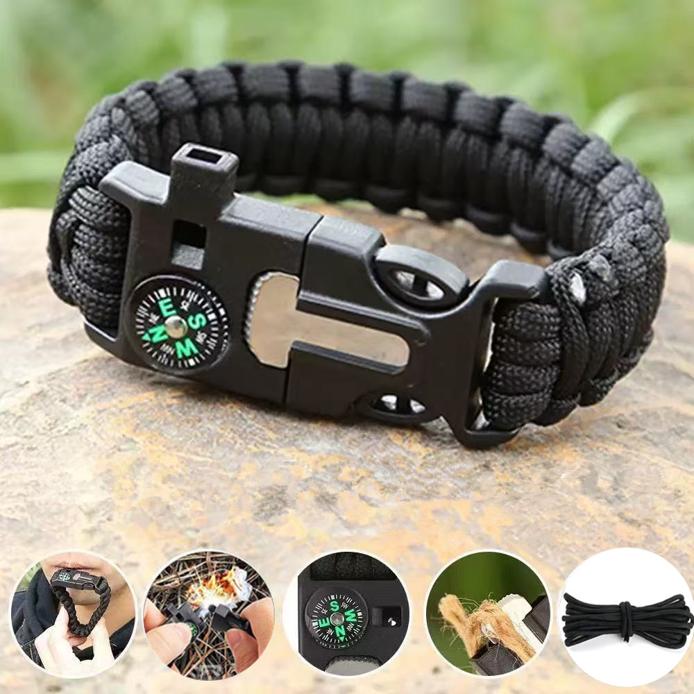 Five in One Compass Bracelet w - Fire Starting Kit incelemesi ve fiyatı