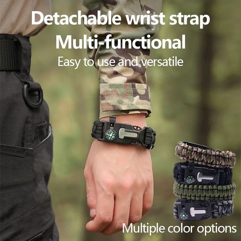 Five in One Compass Bracelet w - Fire Starting Kit incelemesi ve fiyatı