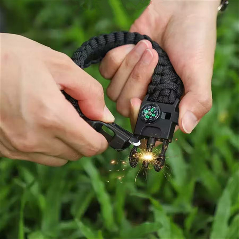 Five in One Compass Bracelet w - Fire Starting Kit incelemesi ve fiyatı
