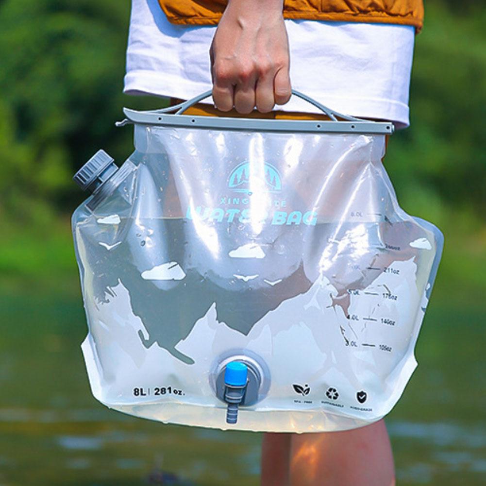 8L Large Capacity Outdoor Fold - Water Bag Collapsible incelemesi ve fiyatı