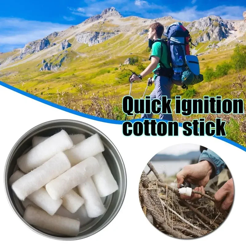 12pcs Outdoor Camping Paraffin - Fire Starting Kit incelemesi ve fiyatı