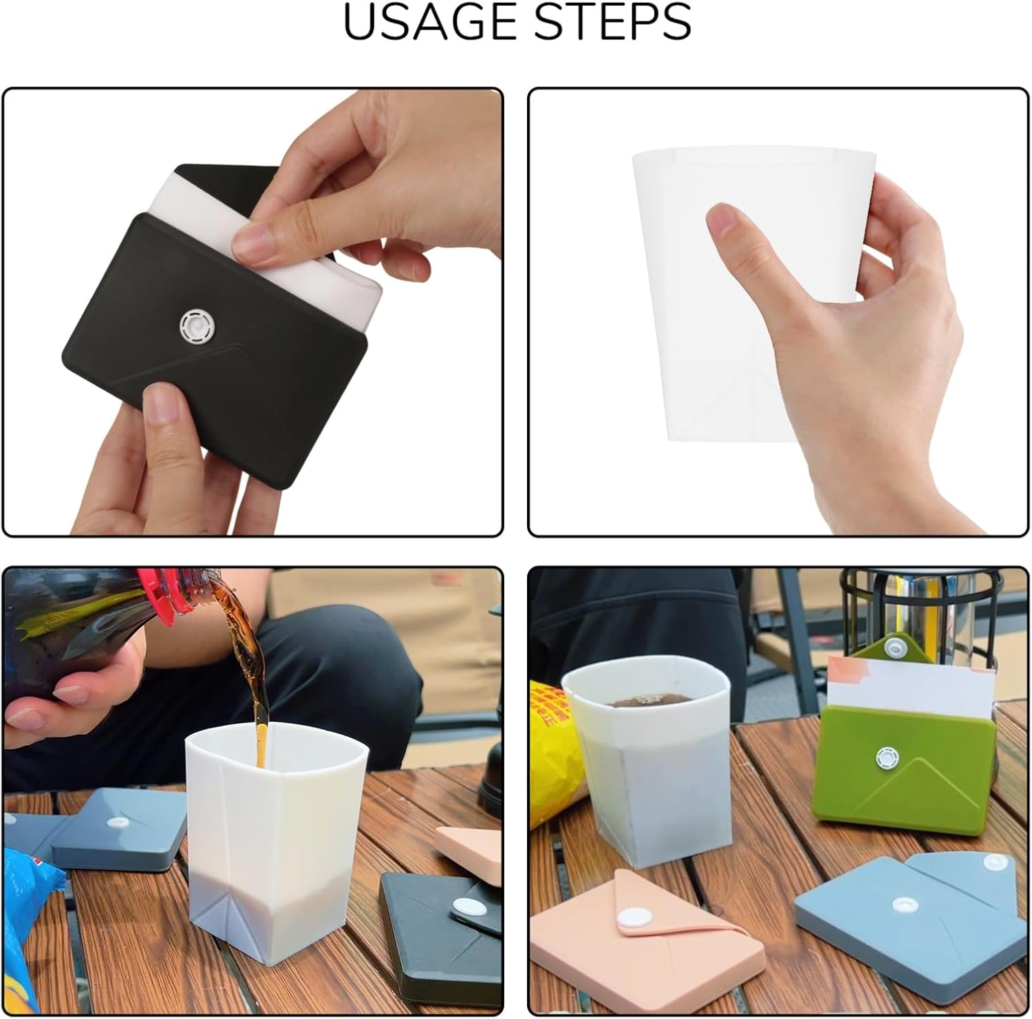 Silicone Collapsible Travel Cu - Water Bag Collapsible incelemesi ve fiyatı