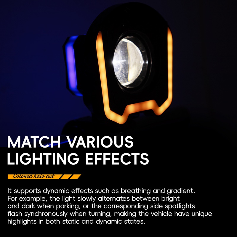 4inch Motorcycle LED Spotlight - Sos Light Strobe incelemesi ve fiyatı